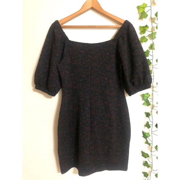 Free People Sunset Puff Sleeve Mini Dress - Picture 8 of 11